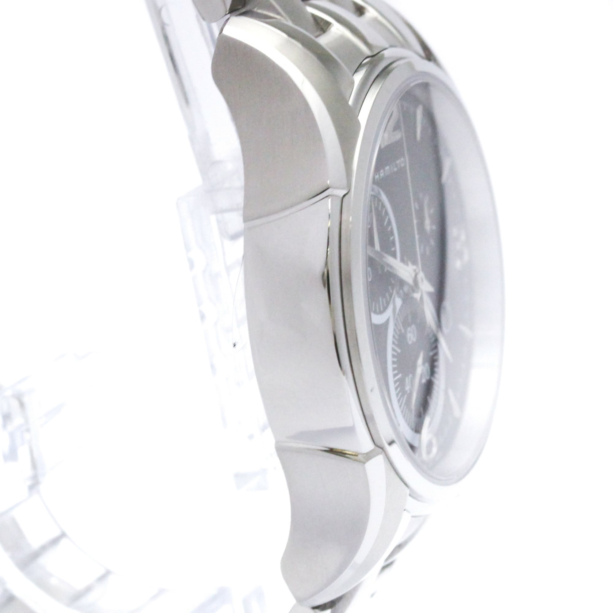 HAMILTON Jazzmaster Stainless Steel Quartz Mens Watch H32612135 Polished — Very Good