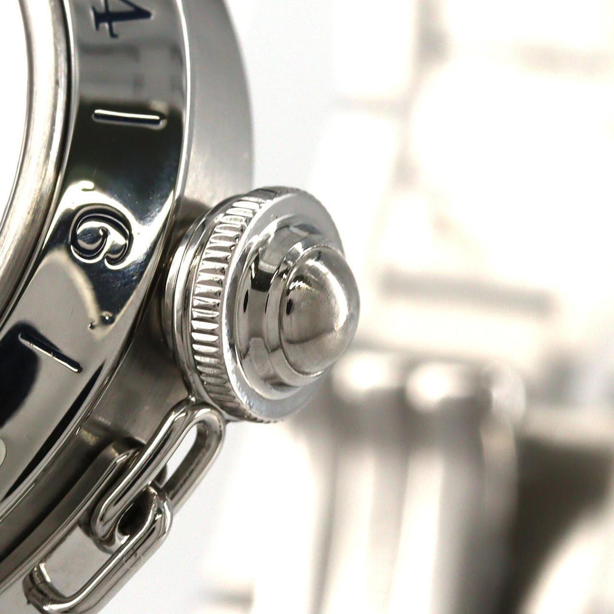 Cartier Pasha C GMT W31029M7 Stainless Steel Automatic Watch — Very Good