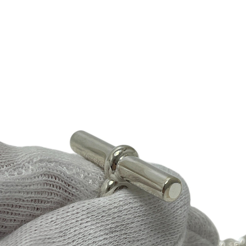 HERMES Chaine d'Ancre Farandole 160 Long Necklace, SV925, Silver, Men's/Women's — New