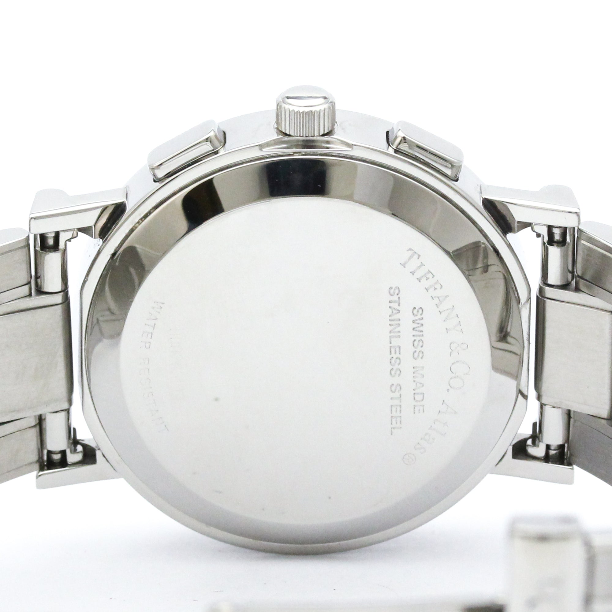 TIFFANY Atlas Chronograph Quartz Watch Z0002.32.10A11A00A Polished — Very Good
