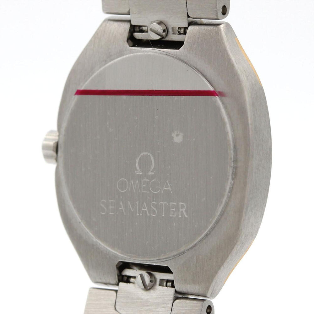 Omega Polaris Two-Tone Stainless Steel x Yellow Gold Quartz Watch — Good