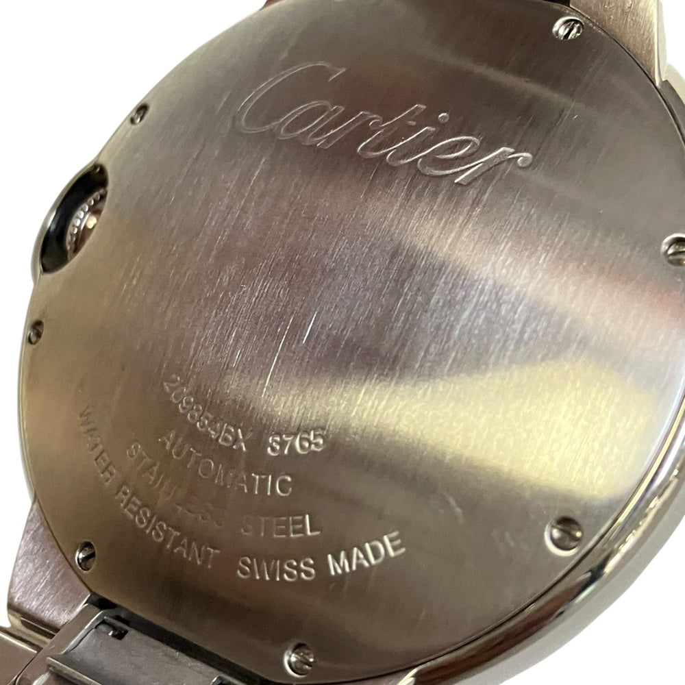 Cartier Ballon Bleu de automatic watch, stainless steel, silver dial, WSBB0049 — Very Good