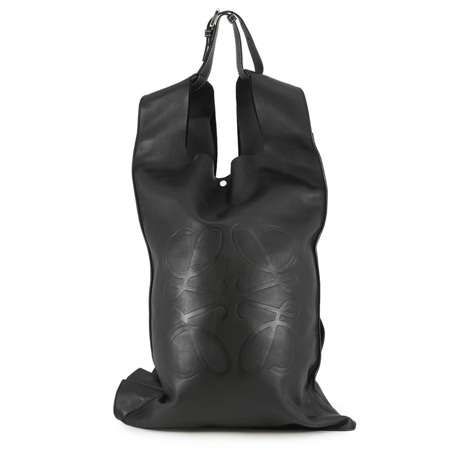 Loewe Anagram Leather Backpack, Shopper Bag, 2-Way Tote Black