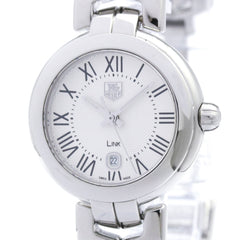 TAG HEUER Link Stainless Steel Quartz Ladies Watch WAT1416 Polished — Very Good