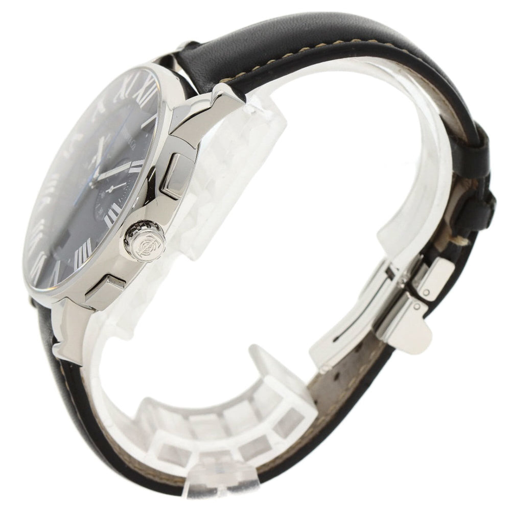 Tiffany & Co. Atlas Dome Chronograph Watch, Stainless Steel/Leather, Men's — Very Good