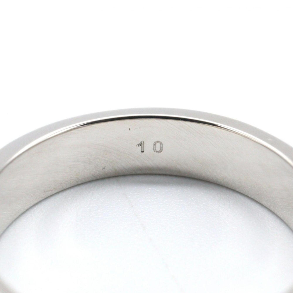 Gucci Icon Ring, 18K White Gold (WG), Women's Silver Tone — Like New