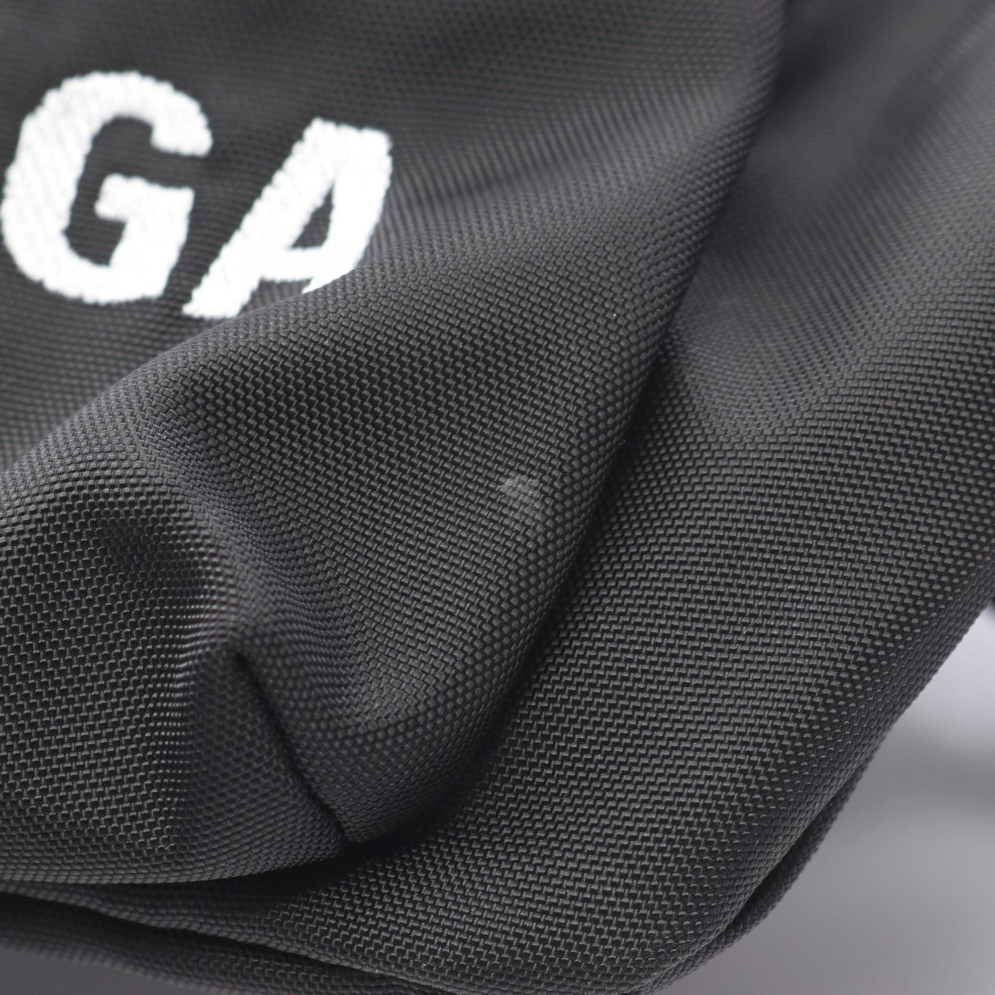 Balenciaga Wheel Belt Pack, a nylon belt bag/waist bag/body bag for men, black, 533009