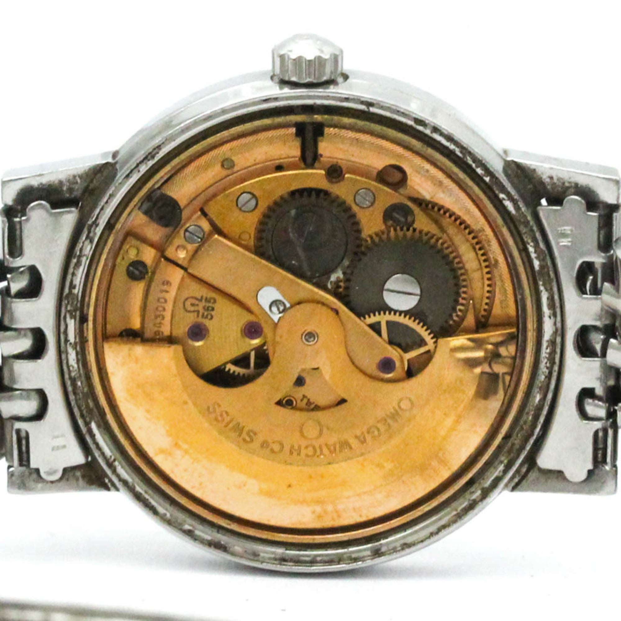 Vintage OMEGA Geneve Date Cal 565 Rice Bracelet Automatic Watch 166.070 BF579723