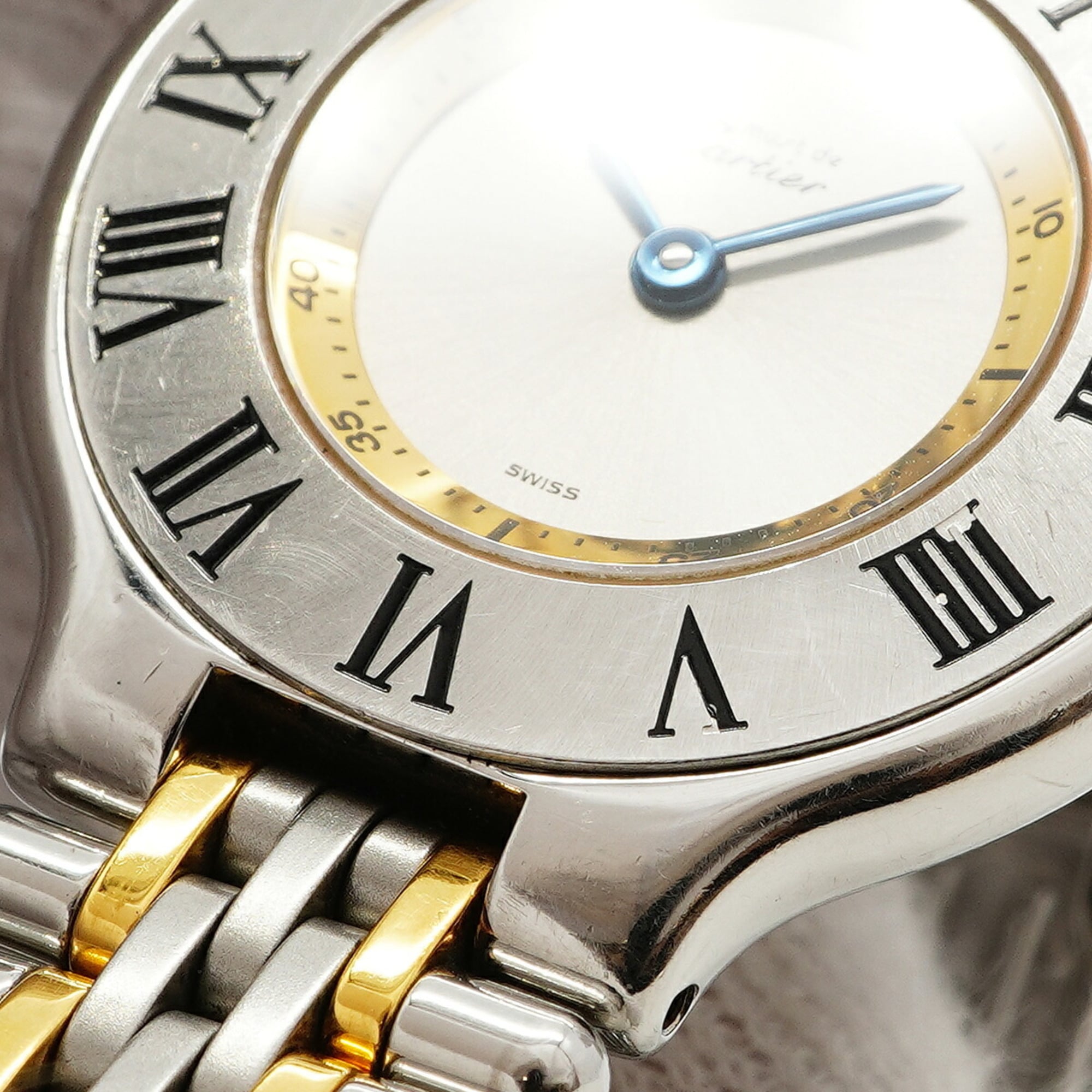 Cartier Must 21 SM W10075F4 Silver Dial Women's Watch — Good