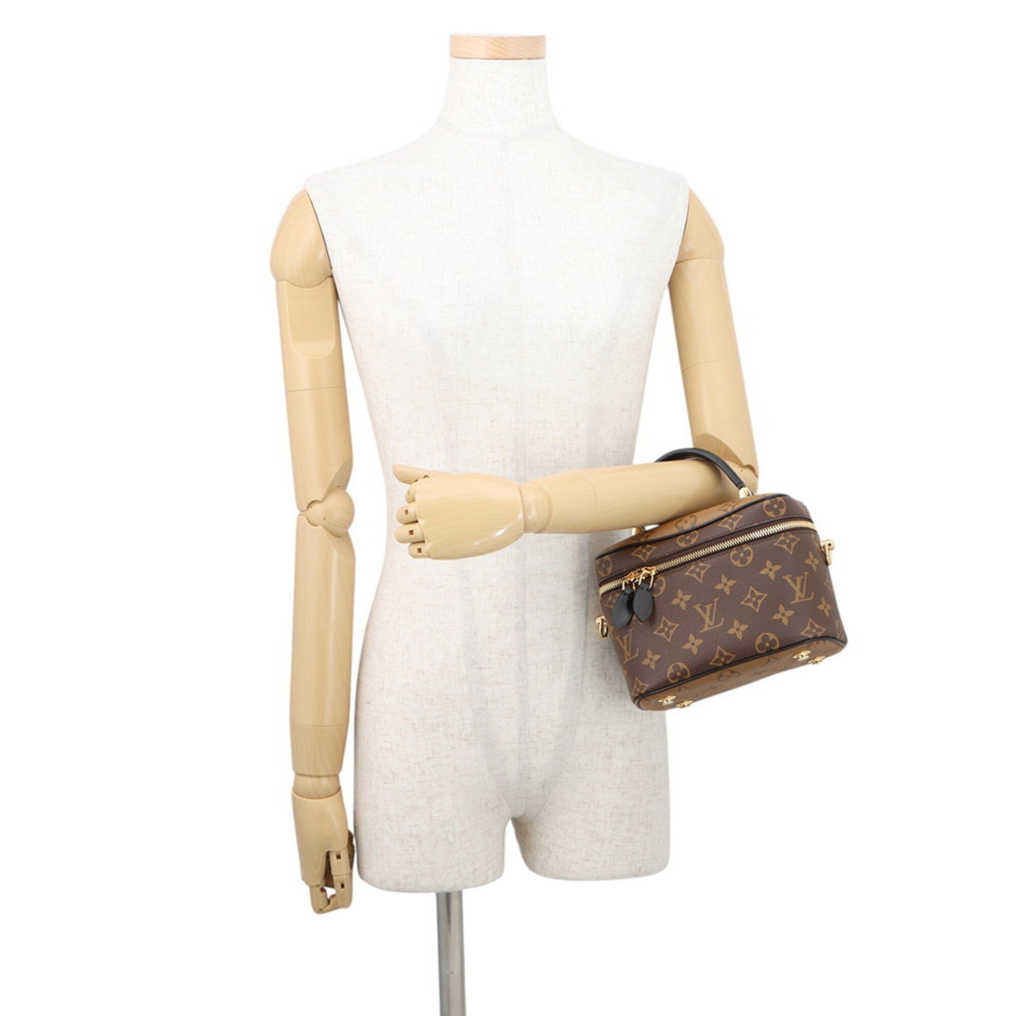 Louis Vuitton handbag, Monogram Reverse Vanity NV PM M45165, 2-way shoulder bag, handbag for women, LOUIS VUITTON — Like New