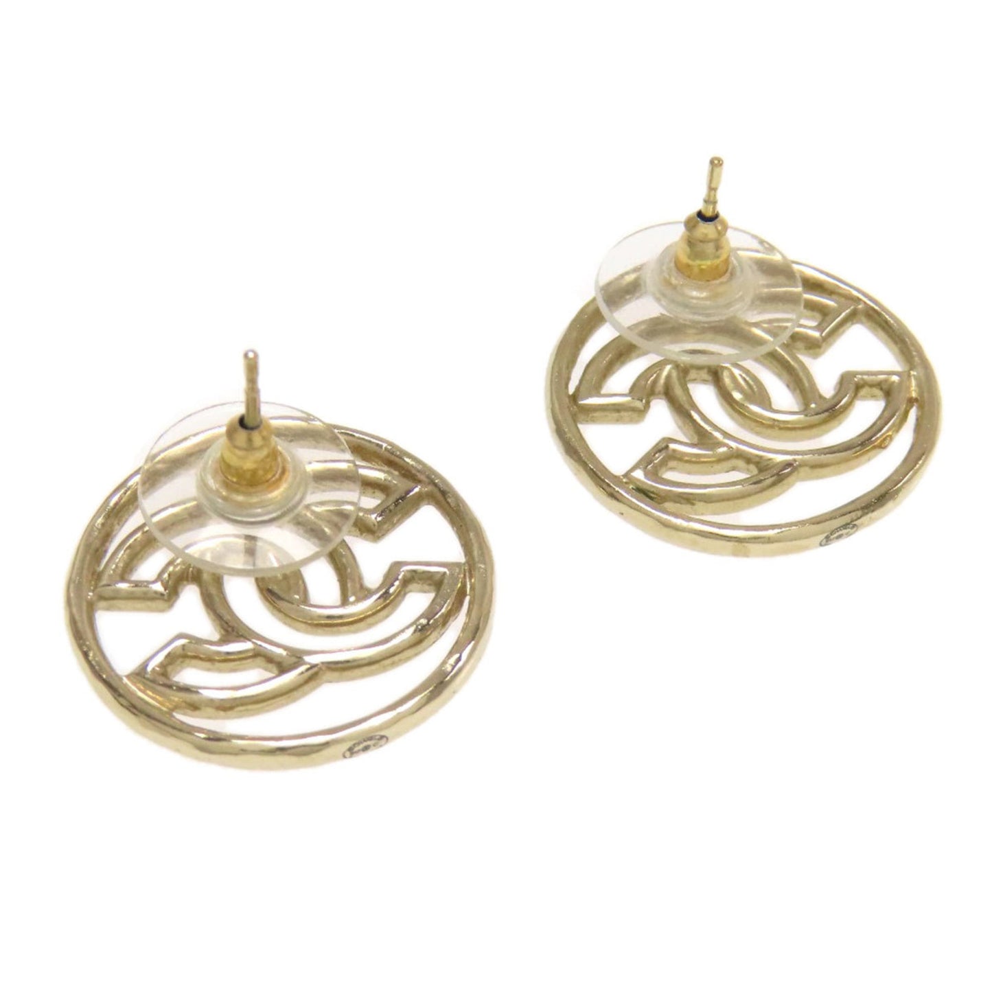 Chanel Coco Mark earrings, metal, for women