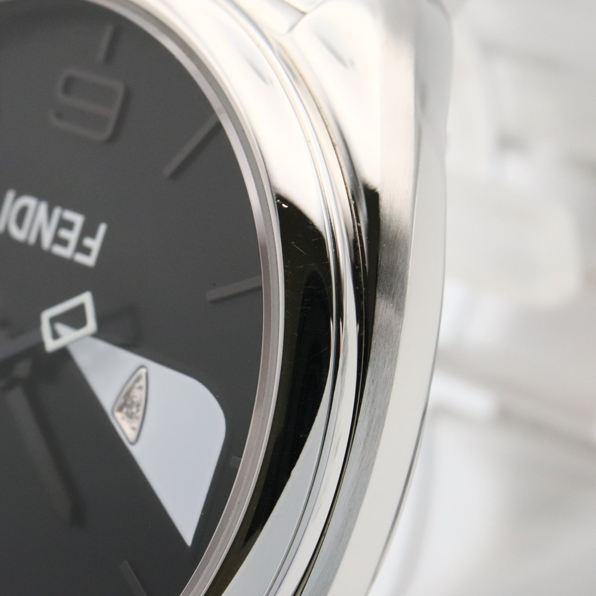 Fendi Bugs Monster Watch, Stainless Steel, Women's, Black, 21000M — Very Good