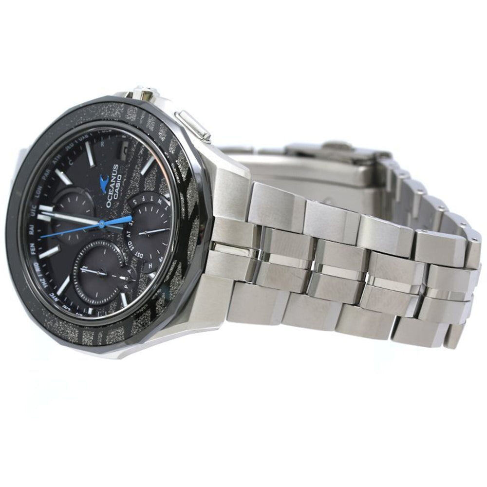 CASIO Oceanus Manta Maki-e Limited Edition (1500 pieces) OCW-S5000ME-1AJF Men's Titanium Watch 40539 — Very Good