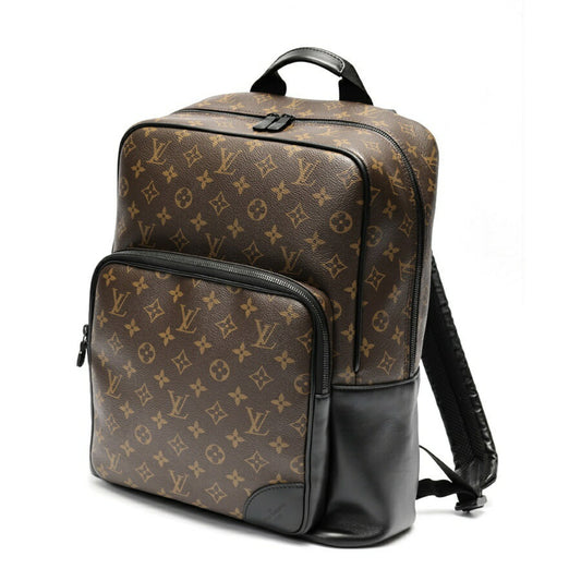 Louis Vuitton Dean Backpack M45335 Monogram Macassar Black S-159438