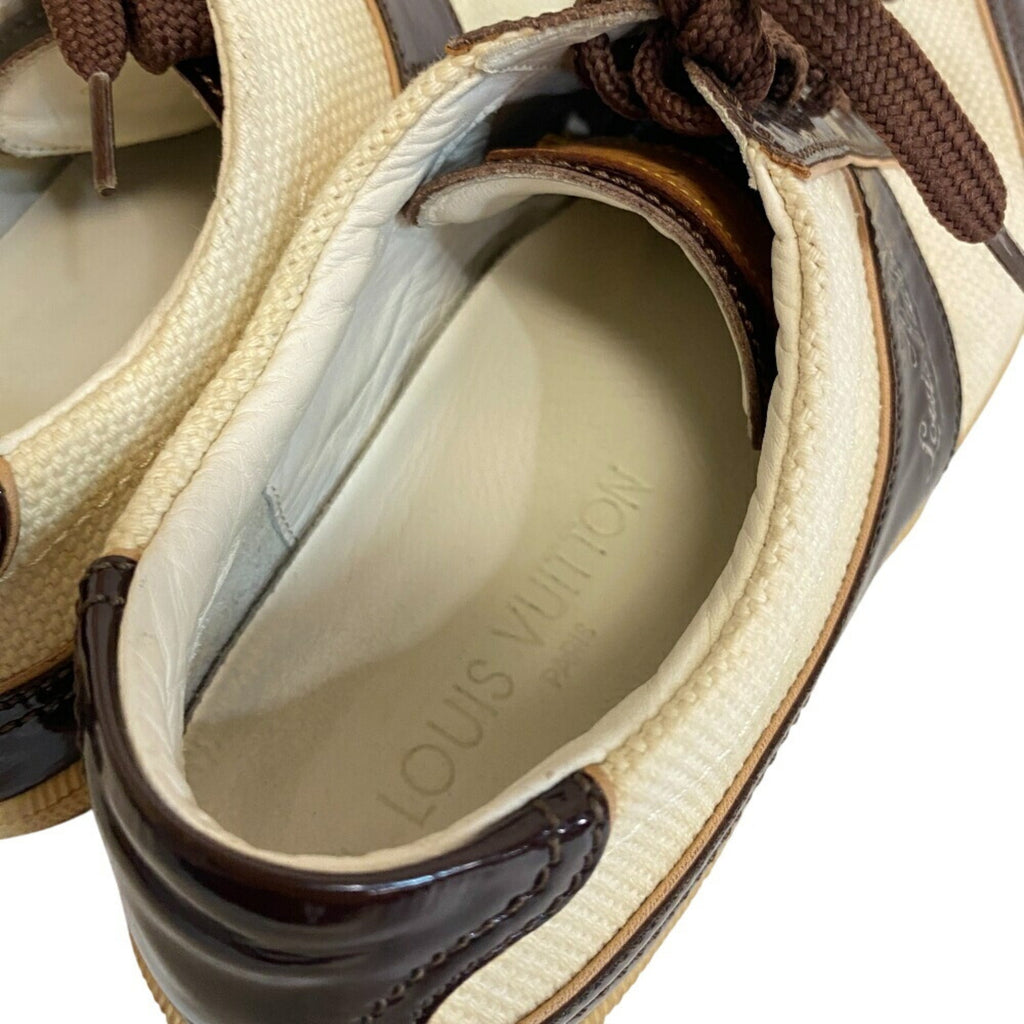 LOUIS VUITTON 22 Sneakers Brown Women's