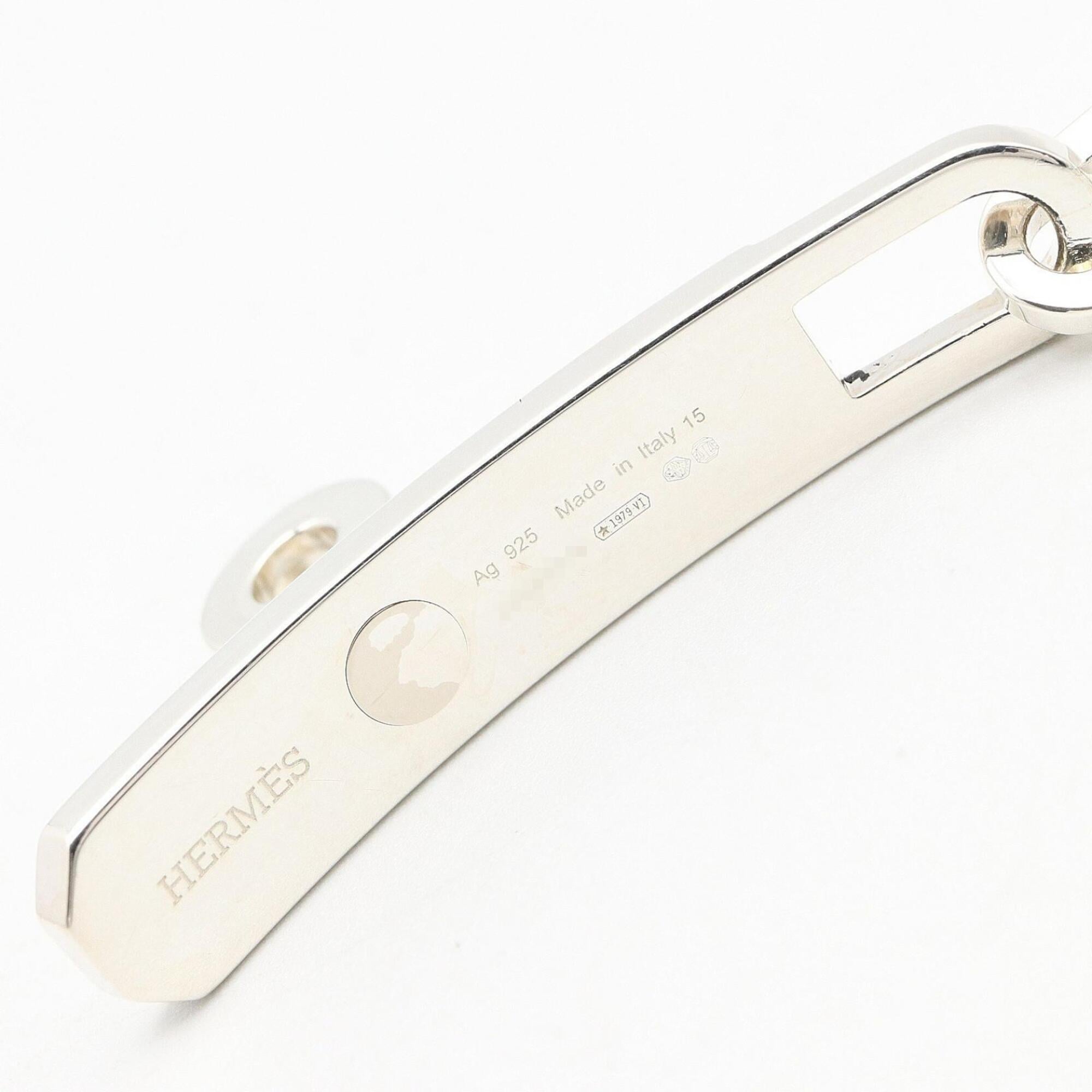 Hermes Kelly Chaine Bracelet, Sterling Silver 925, Tone, for Men and Women — Like New