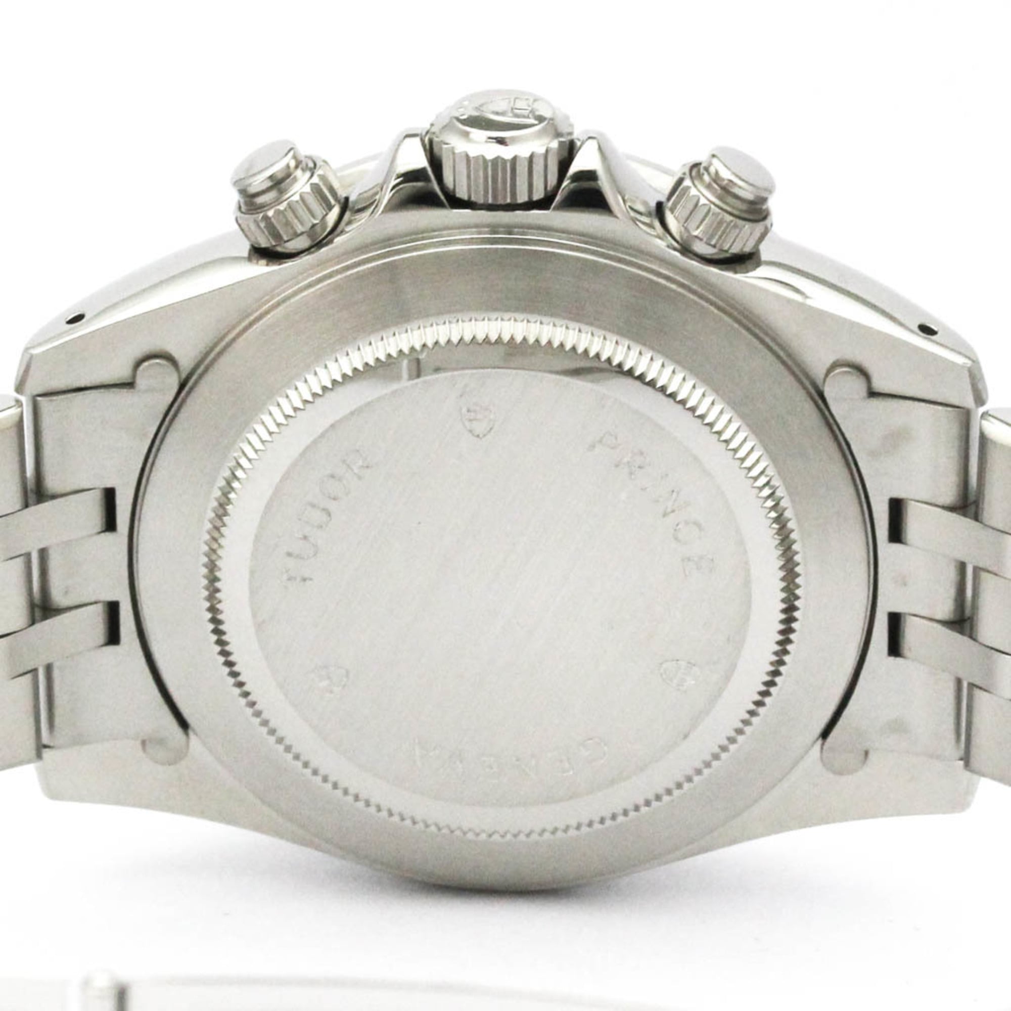TUDOR Chrono Time Prince Date Tiger Steel Mens Watch 79280 Polished — Very Good