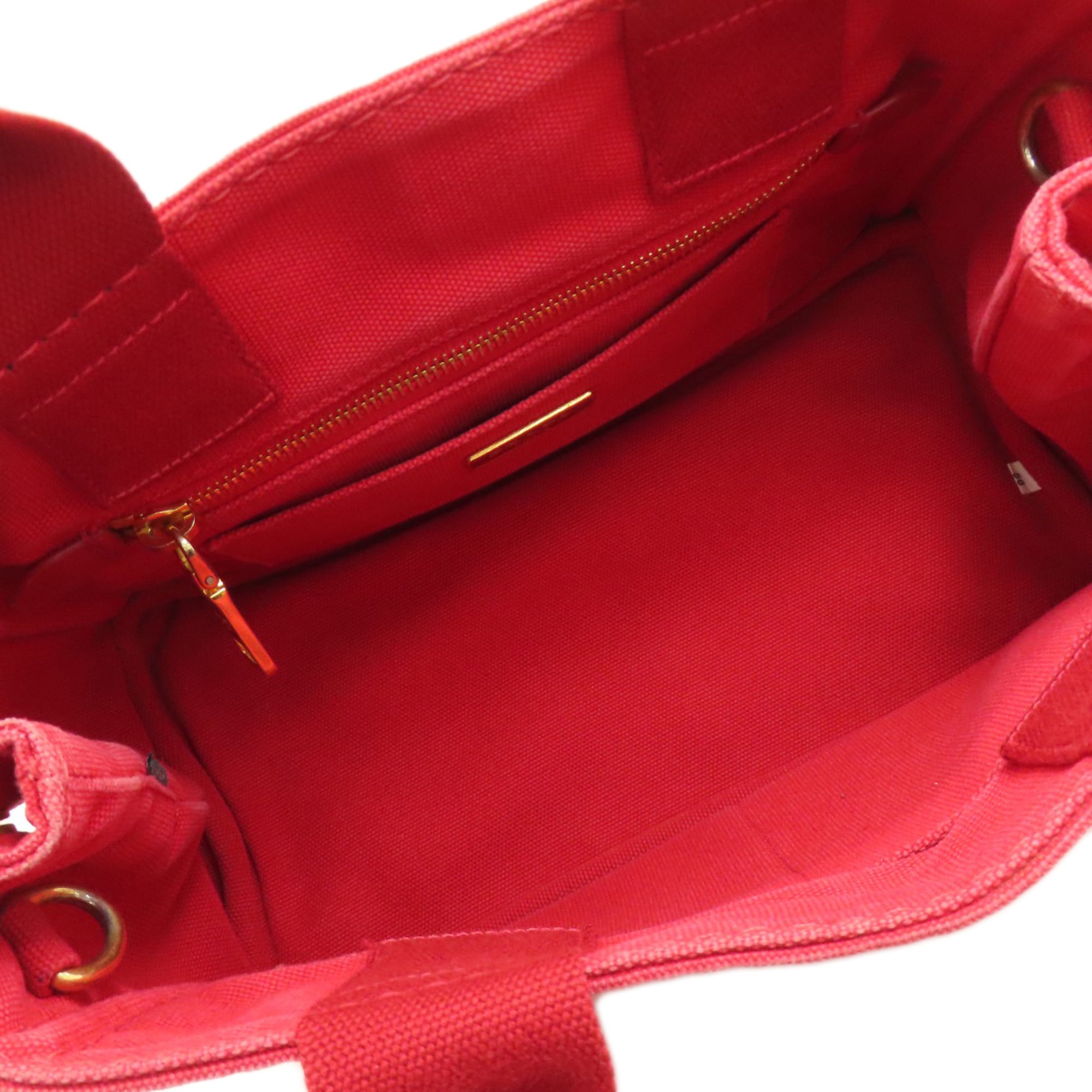 Prada Canapa Mini 2-Way Handbag Canvas Women's PRADA