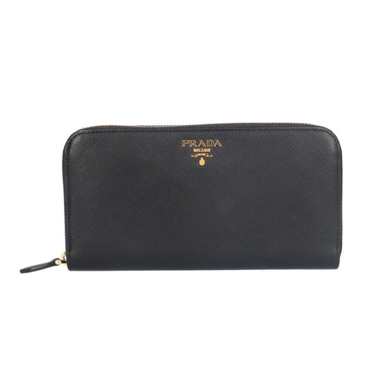 Prada Saffiano Leather Long Wallet 1ML506 Women's PRADA