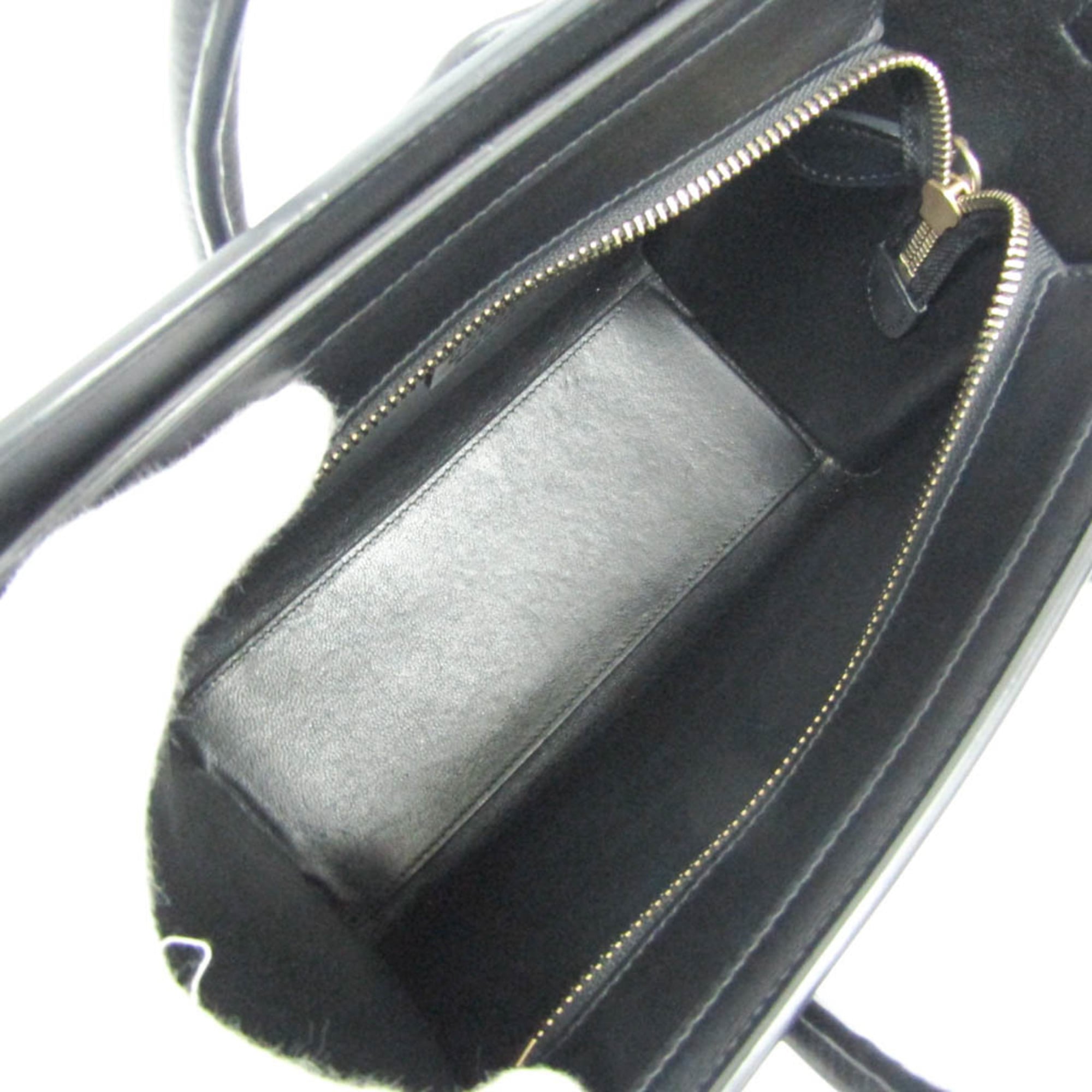 Celine Luggage Nano Shopper Women's Leather Handbag,Shoulder Bag Black,Bordeaux,Pink