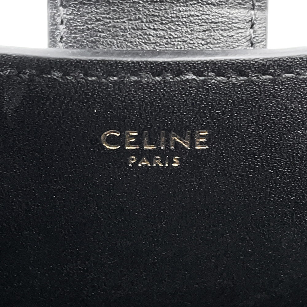 Celine Triomphe Small Bucket Louise Handbag 119173FX9.04LU CELINE 2-way Black Women's — Like New