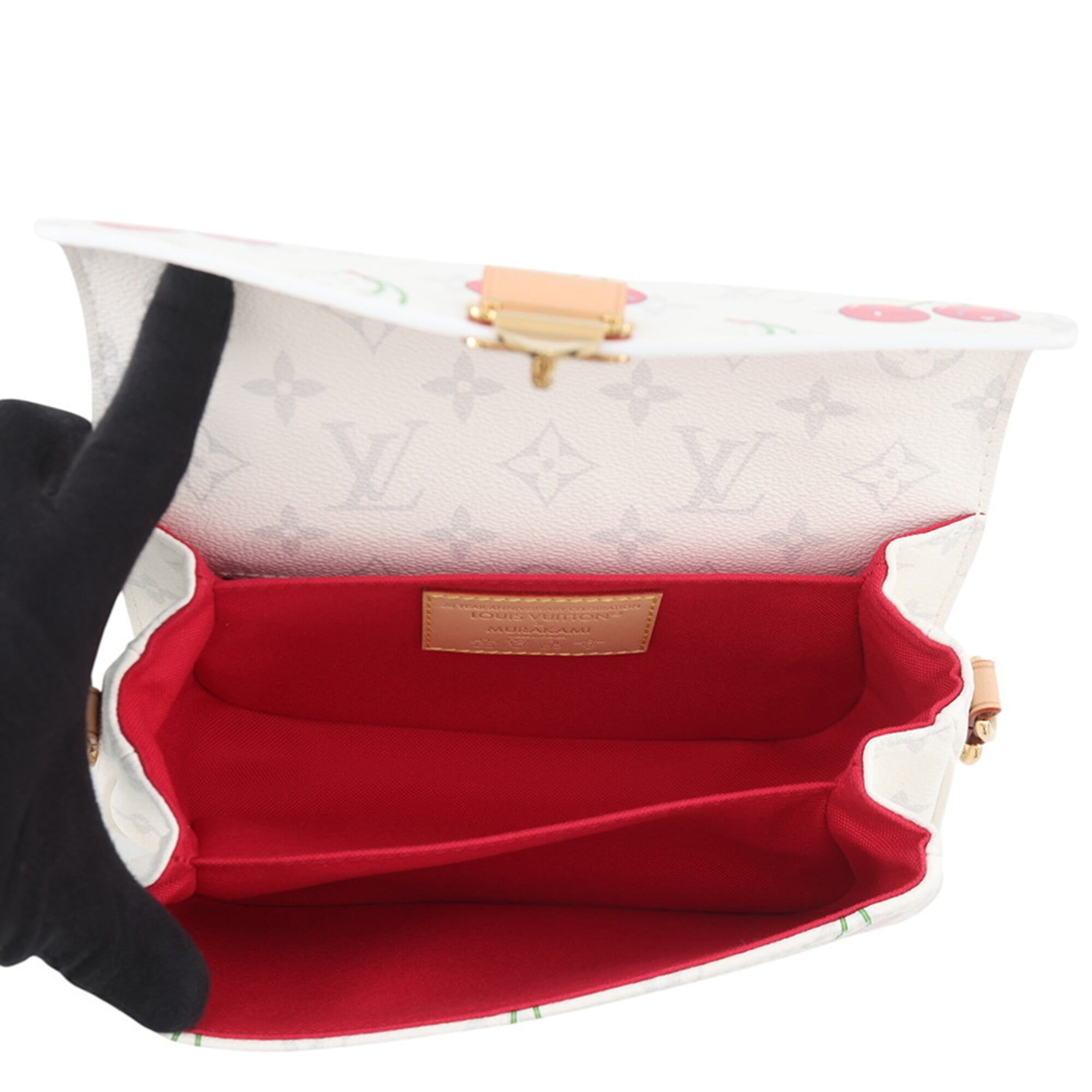 Louis Vuitton Shoulder Bag Monogram Cherry LV x TM Pochette Métis EW M14231 2-way Takashi Murakami Handbag Women's LOUIS VUITTON — Like New