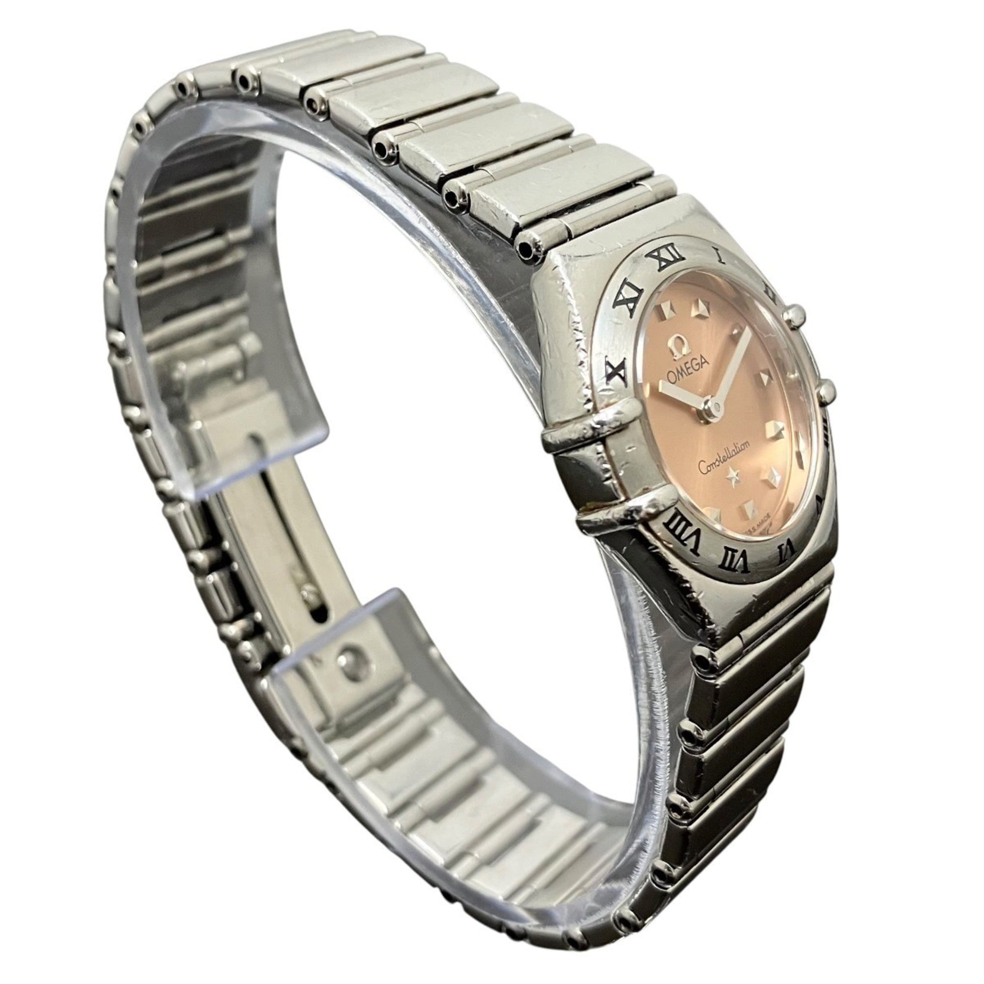 Omega My Choice Mini Constellation Watch, Total Weight 43g, Stainless Steel, Quartz Movement, Copper Dial, 1561.61 — Good