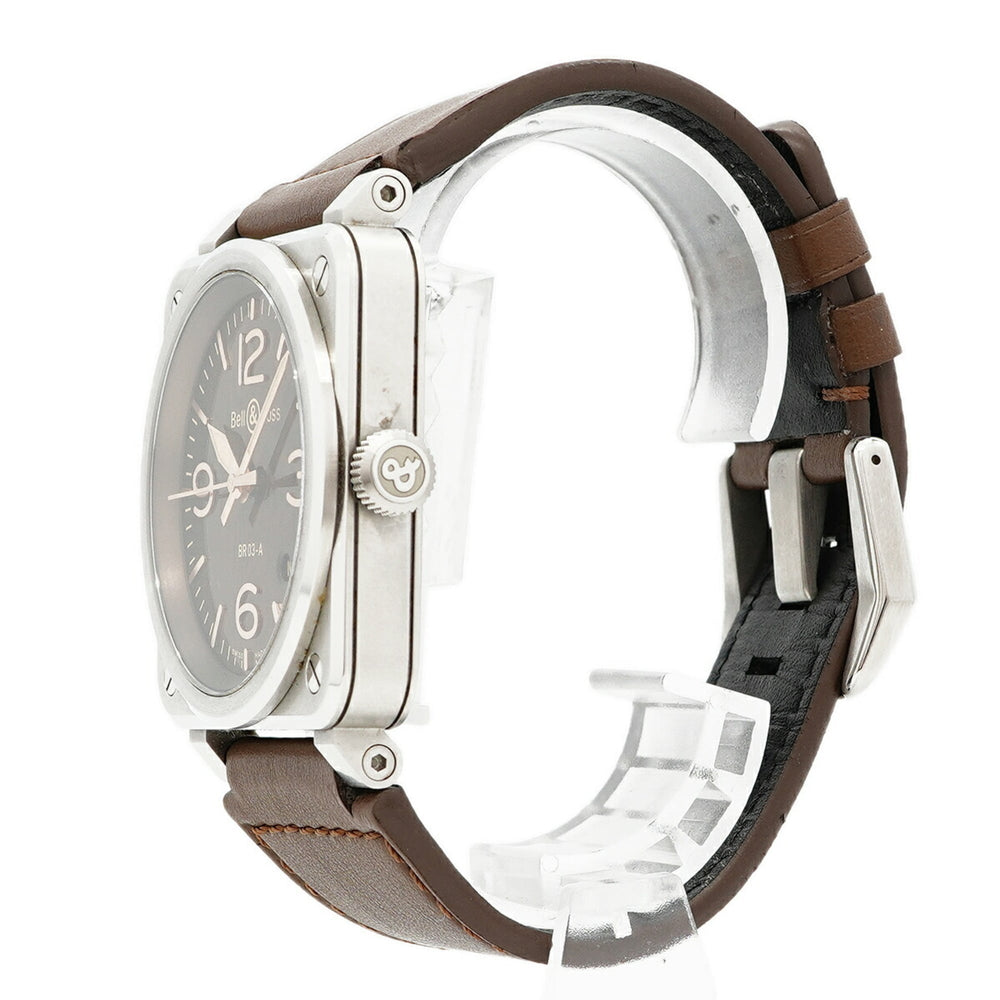 Bell & Ross BR03 Golden Heritage BR03A-GH-ST SCA Brown Dial Men's Watch — Very Good