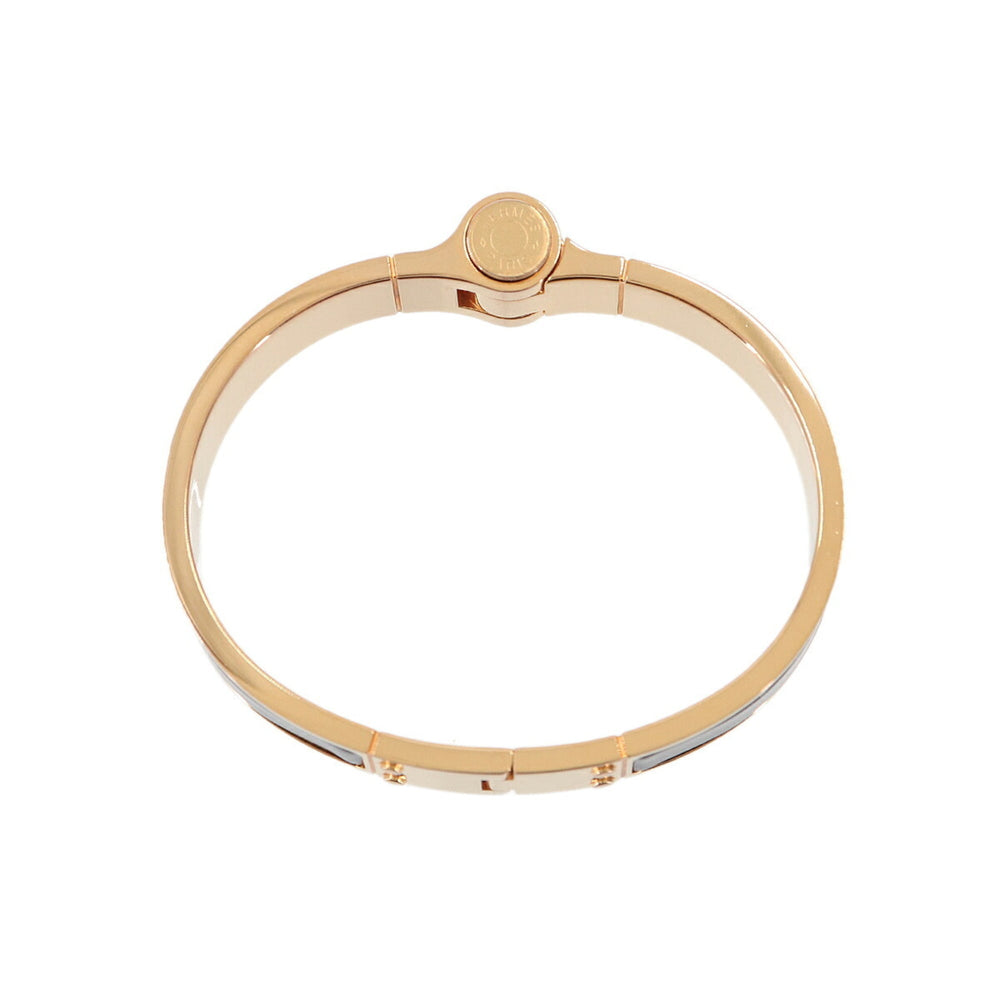 Hermes Charniere PM Bracelet Bangle Black Gold — New - Store Return