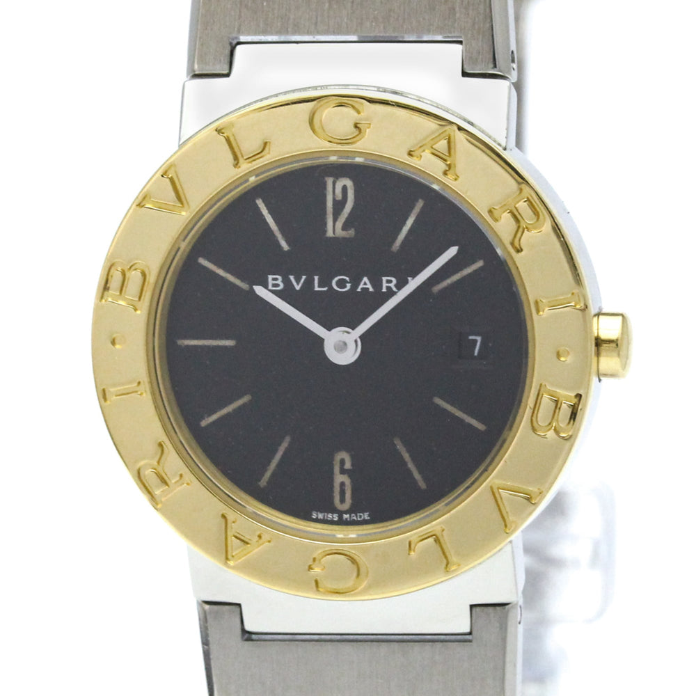 BVLGARI BVLGARI-BVLGARI 18K Gold Steel Ladies Watch BB26SG Polished — Very Good