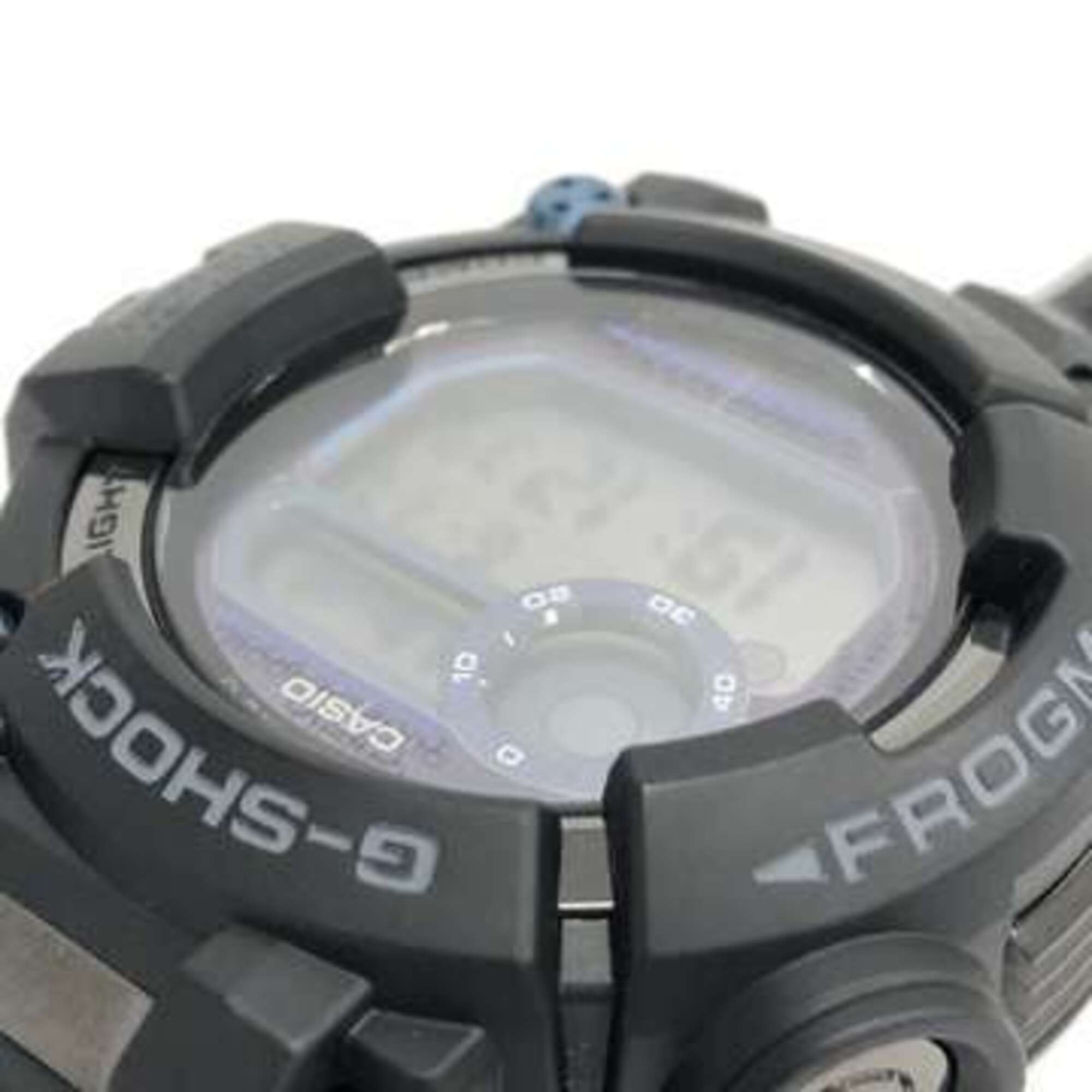 CASIO G-SHOCK MASTER OF G - SEA FROGMAN GWF-D1000B-1JF Black Stainless Steel/Resin Men's Watch — Like New