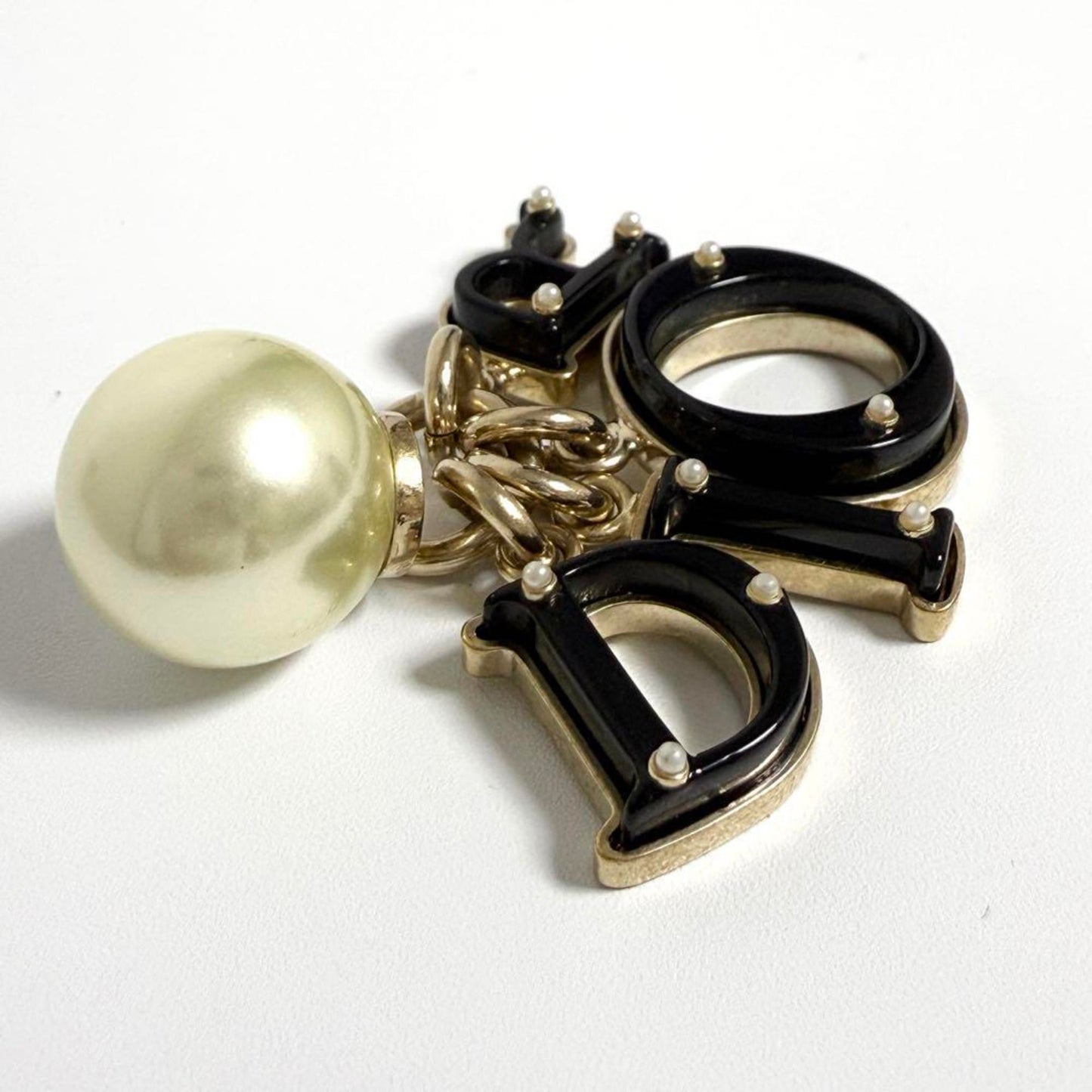 Christian Dior Dior Women's Tribal Single Earring Black