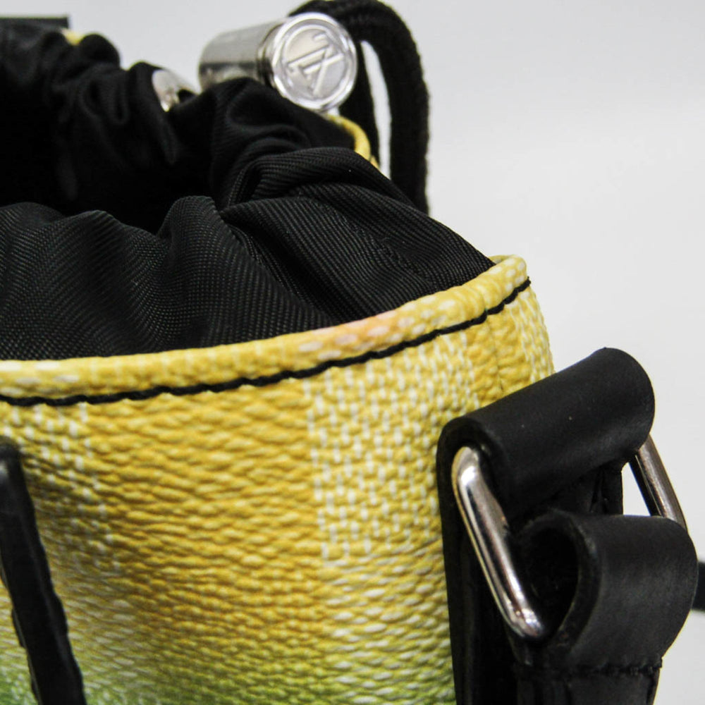 Louis Vuitton Damier Stripe Sac Marant Messenger M59920 Women,Men Shoulder Bag Black,Green,Yellow — Like New