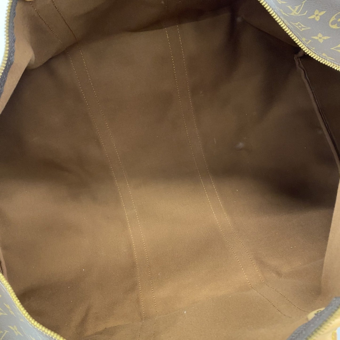 Louis Vuitton Monogram Keepall 60 Boston Bag M41422 Brown Men's/Women's