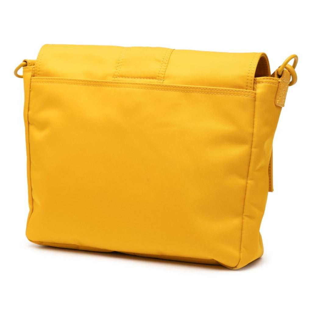 Fendi Logo Messenger Bag/Shoulder Bag 7VA537 Yellow Nylon Women's FENDI