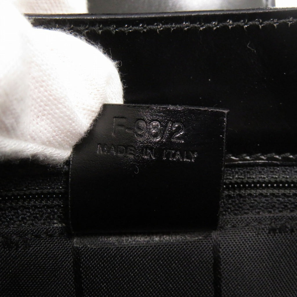 Excellent condition Celine leather black shoulder bag 0247CELINE