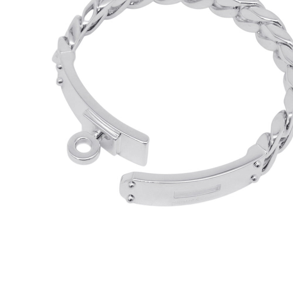 Hermes Kelly Gourmet GM Bracelet, Size SH, SV925 Silver, HERMES Chaine d'Ancre — Like New