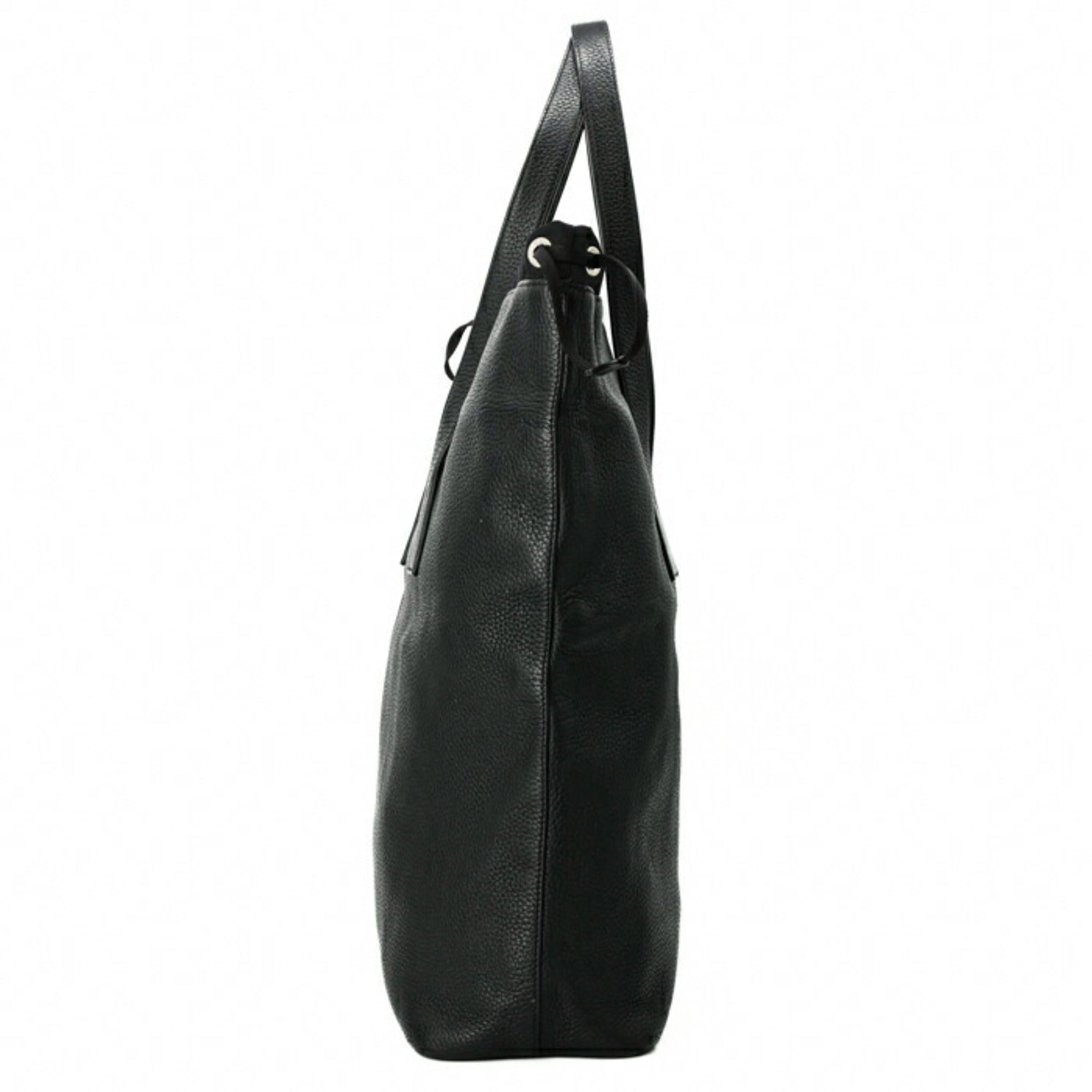 LOUIS VUITTON Louis Vuitton Taurillon LV Circle Cabas Light Tote Bag Black M55000 — Like New