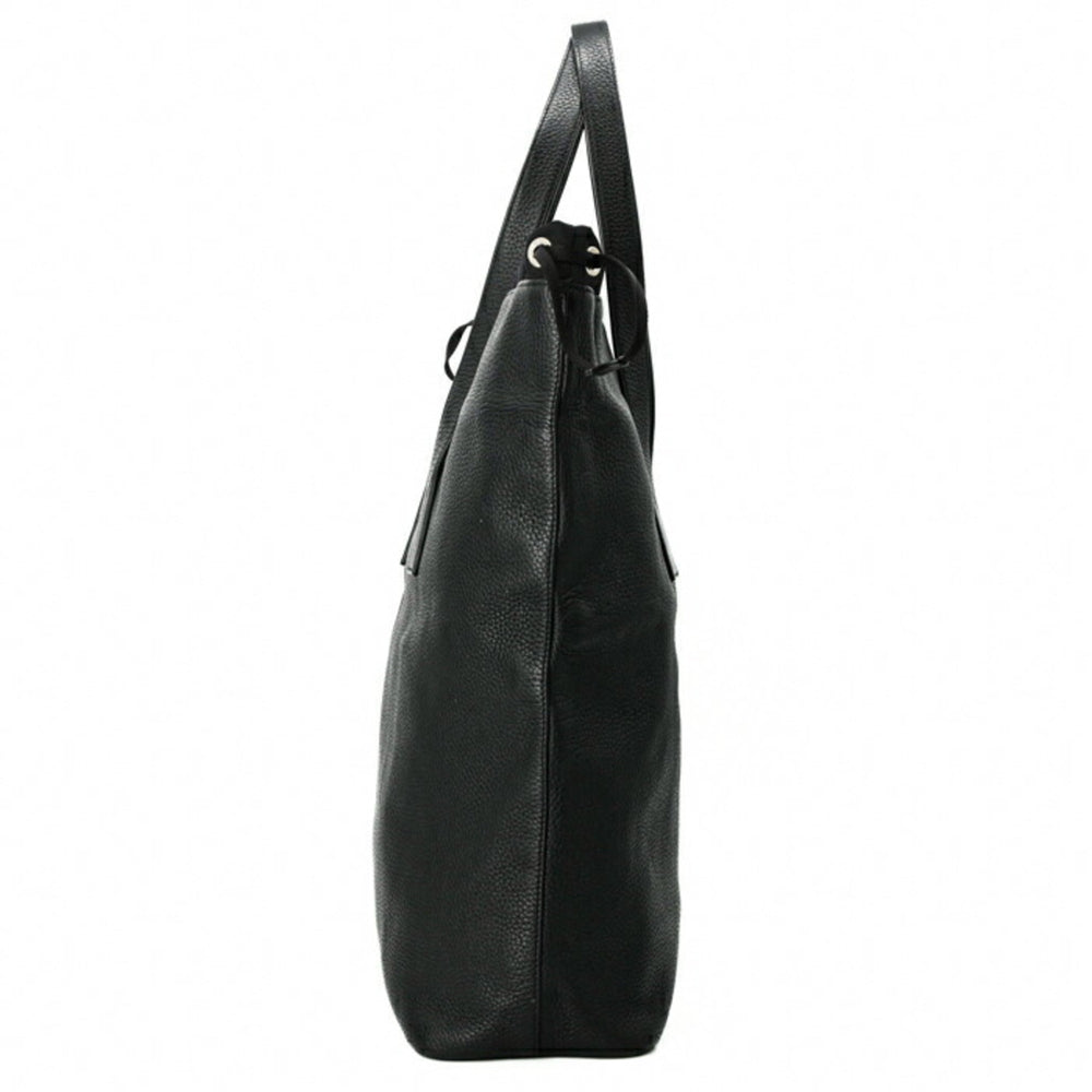 LOUIS VUITTON Louis Vuitton Taurillon LV Circle Cabas Light Tote Bag Black M55000 — Like New
