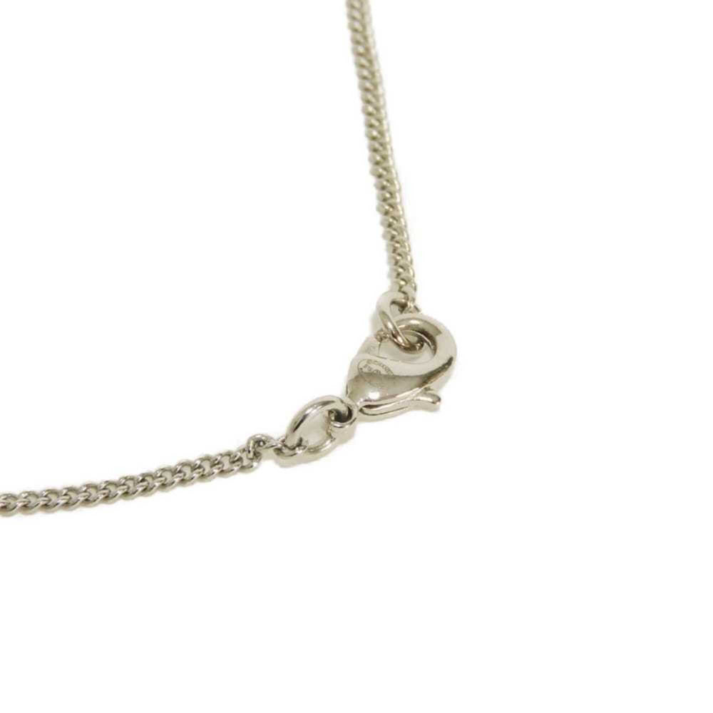 Chanel necklace, Coco Mark crystal rope circle lifesaver round rhinestone B19C CC mark clear AB0515 women's — Like New