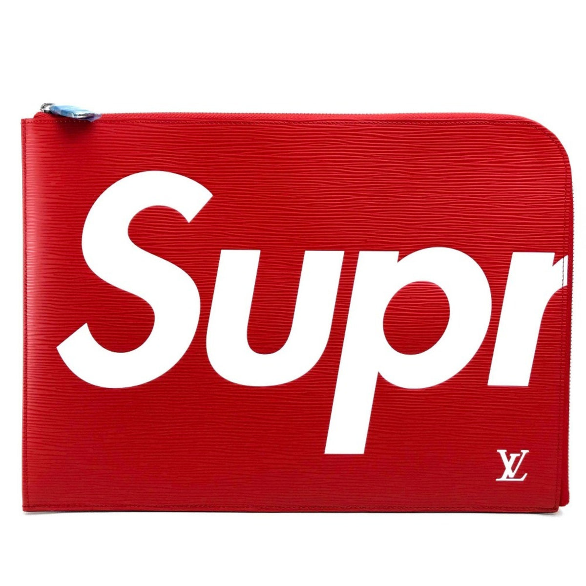 LOUIS VUITTON M67722 Louis Vuitton x Supreme Epi Leather Pochette Jour GM PO.JOUR SP EPI POCHETTE Clutch Bag in Leather, Red, for Men and Women — New - Store Return