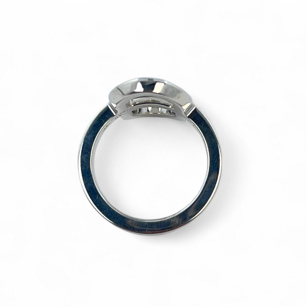 HERMES Ever Chaine d'Ancre PM SV925 Silver Ring, Size 48, Made in France, Weight 5.428g, Women's — Like New