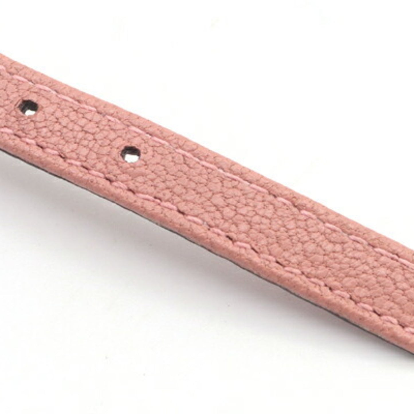 Gucci Double G Bracelet 648621 Pink Leather GG Bangle for Women