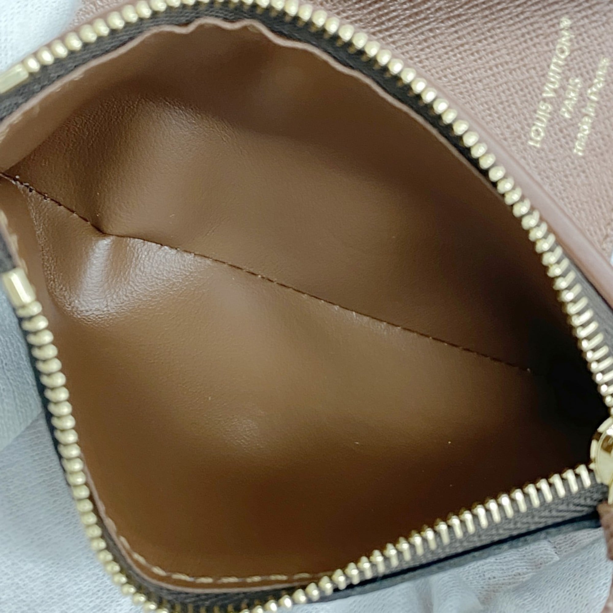 Louis Vuitton Monogram Victorine Tri-fold Wallet M62472 Brown Women's