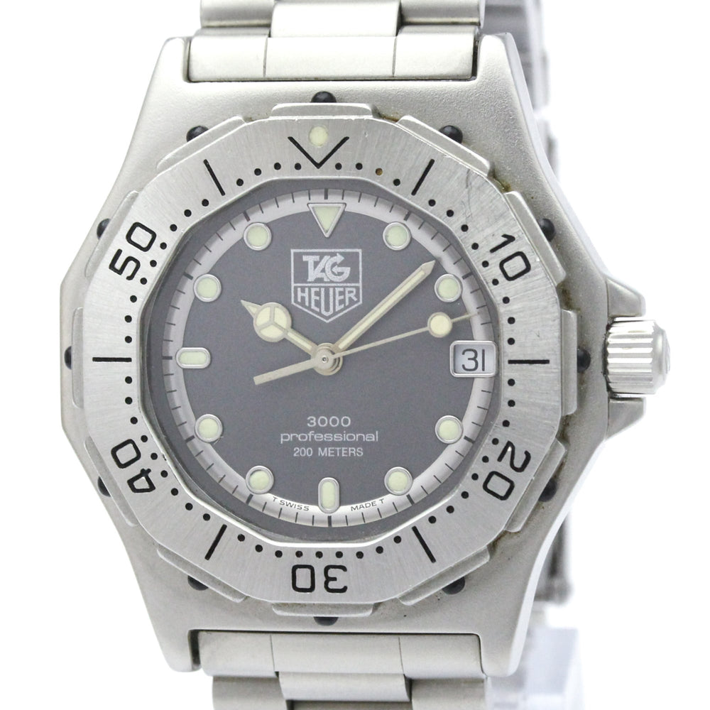 TAG HEUER 3000 Professional Stainless Steel Quartz Mid Size Watch 932.213 — Good