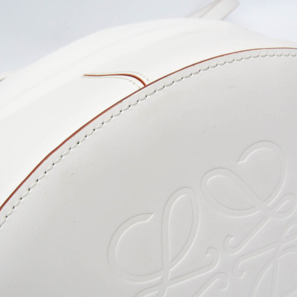 Loewe Balloon Medium Women's Leather Shoulder Bag White — Like New