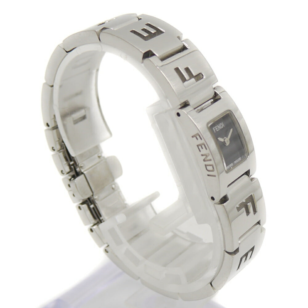 FENDI 3150L Square Quartz Watch with Black Dial for Women — Good