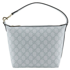 Gucci Ophidia Super Mini Shoulder Bag 795170 FAD09 8741 in GG Supreme Canvas, Dusty Blue. Women's. S173025653 — Like New