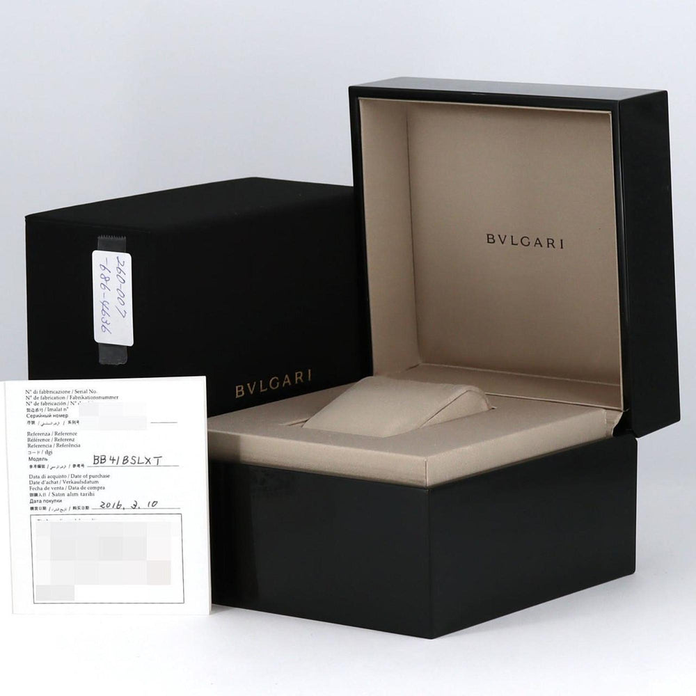 Bvlgari Roma Finissimo BB41SXTRO 102357 Stainless Steel Manual-Wound Watch — Very Good