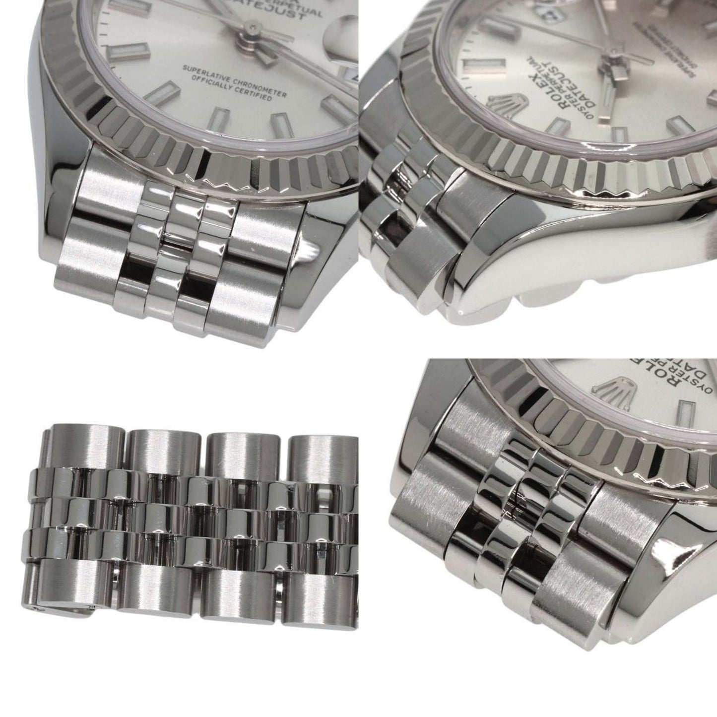 Rolex 279174 Datejust 28 Watch Stainless Steel SS K18WG Ladies ROLEX